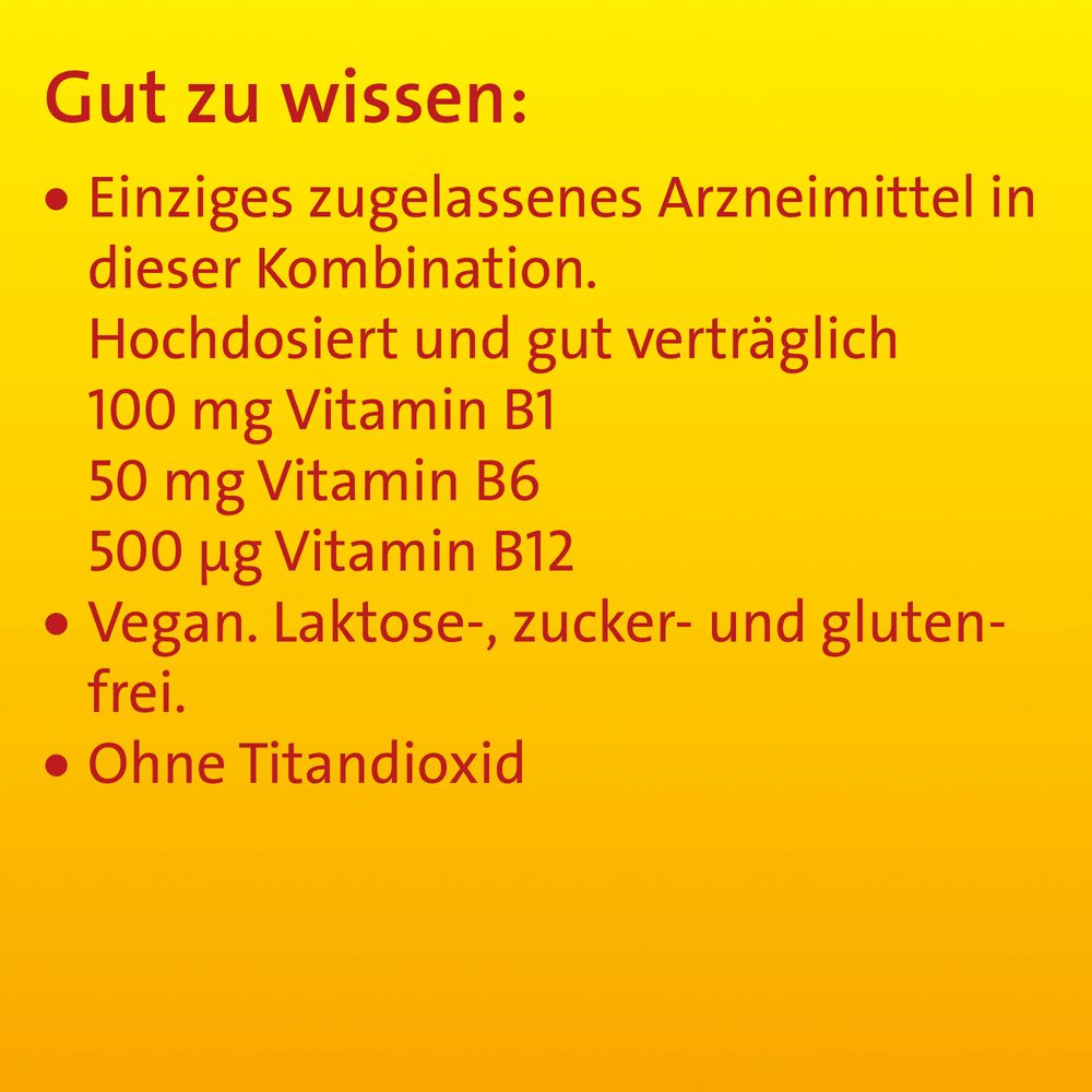 Vitamin B Komplex forte Hevert