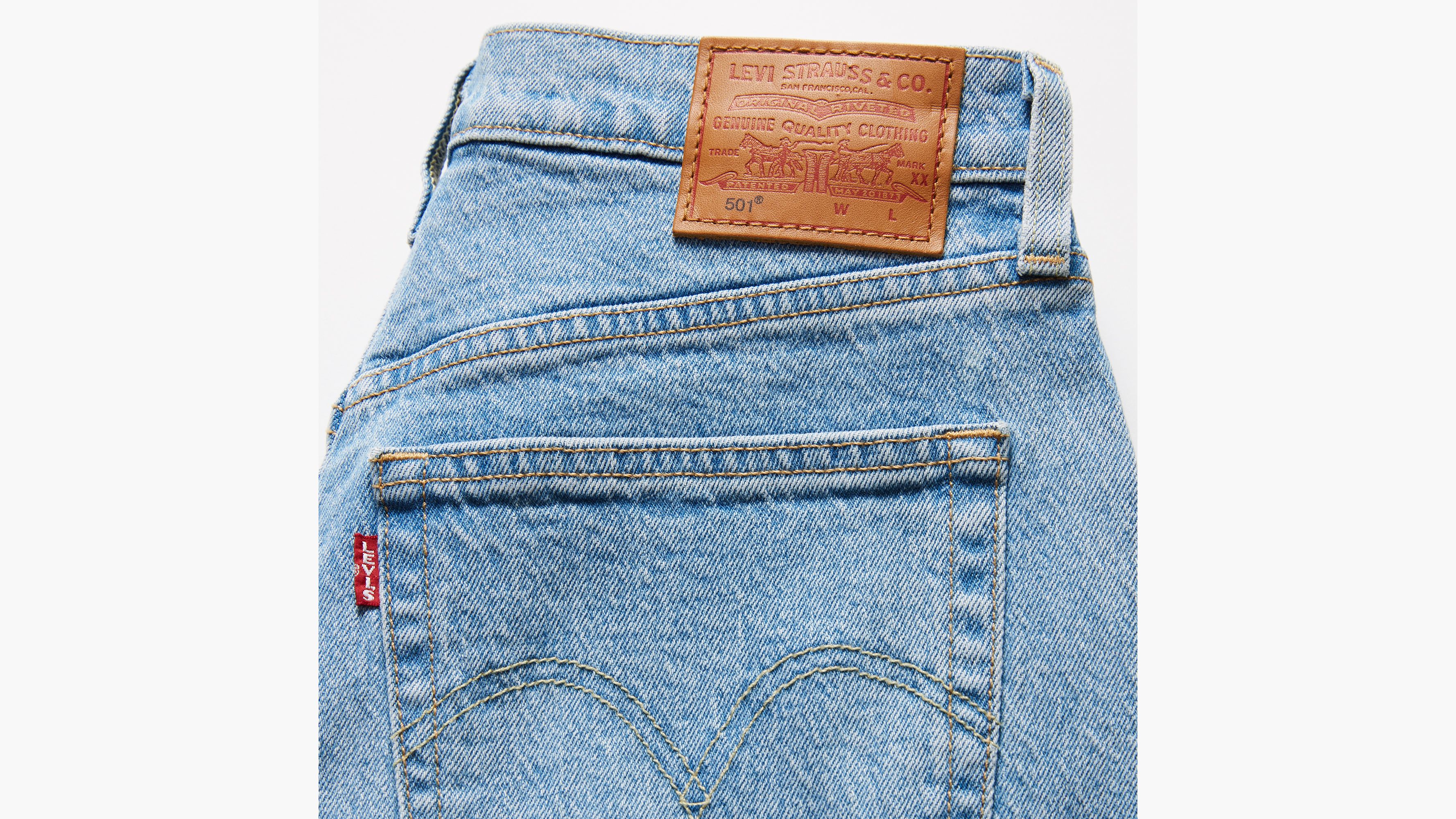 Levi's® jean court 501® - Samba Tango Light - Bleu