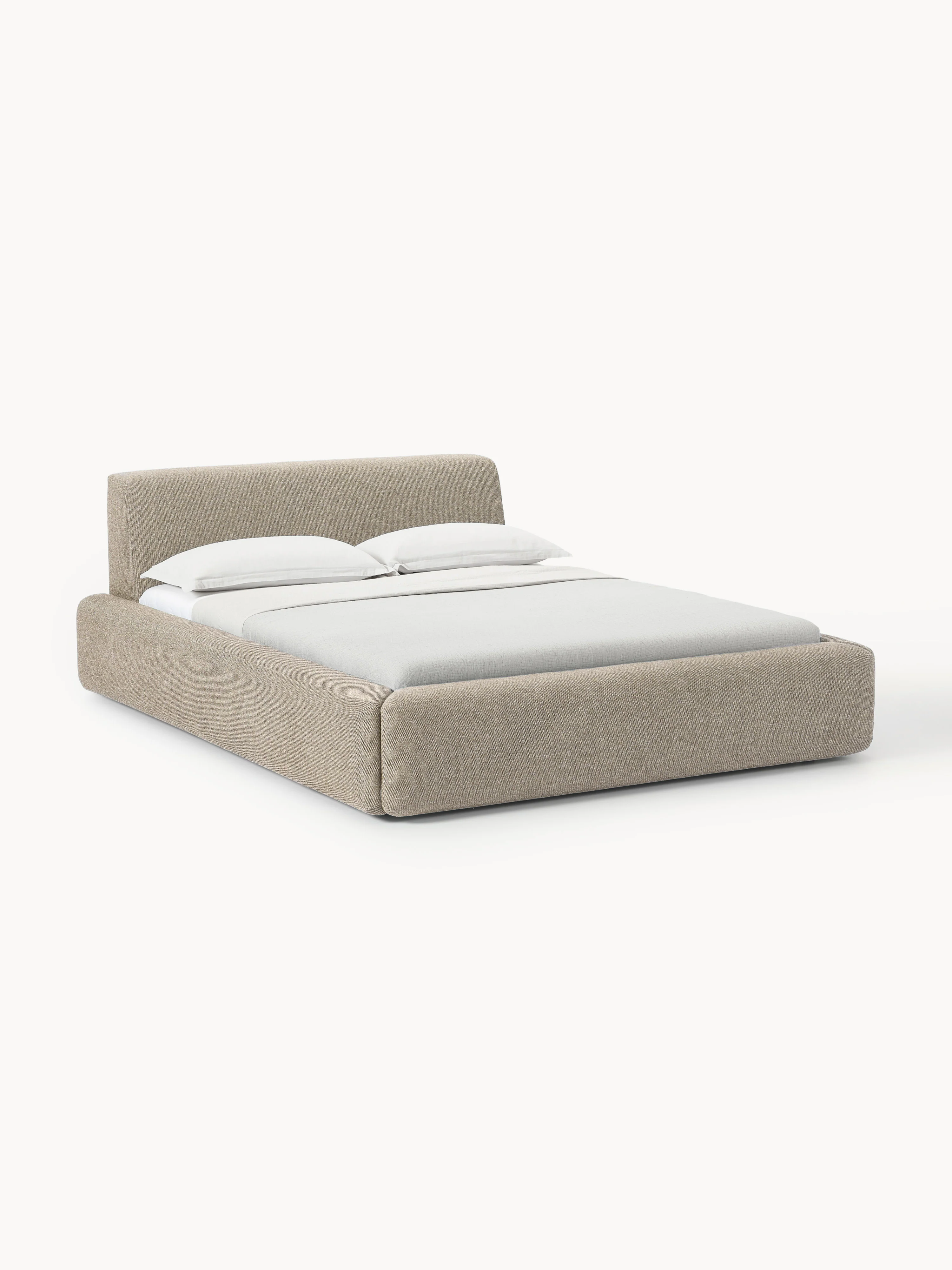 Gestoffeerd bed Melva met opbergruimte