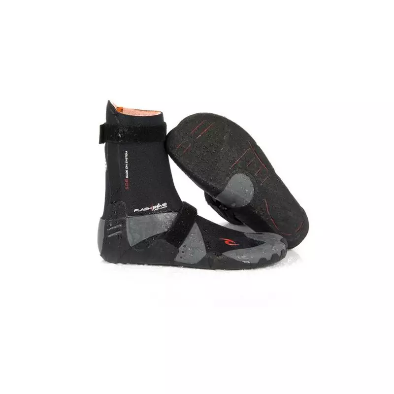 Chausson Néoprène RIP CURL FLASHBOMB 3MM Hid.S/Toe Black