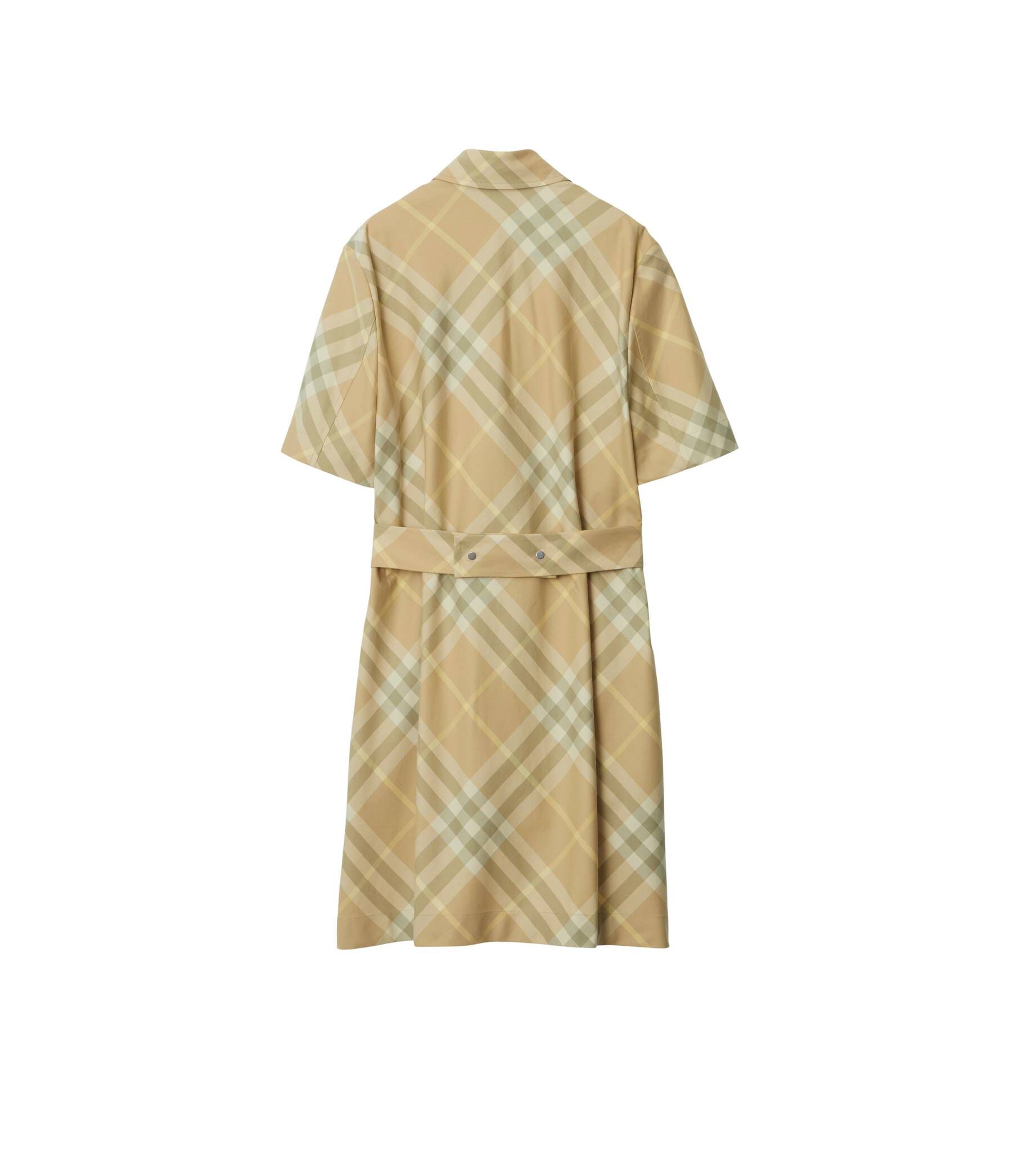 Burberry| Damen Hemdkleid aus Baumwolltwill in Check