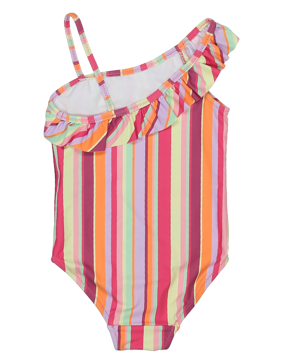Badeanzug HAPPY STRIPES in hot pink