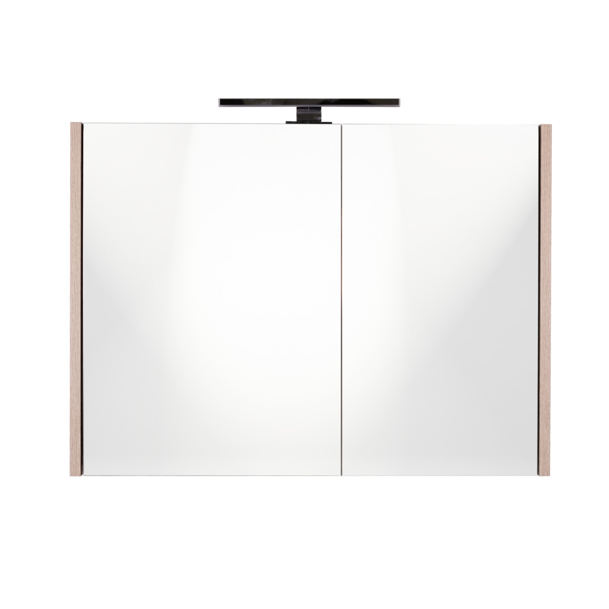 Best Design Happy spiegelkast met verlichting 80x60cm eiken