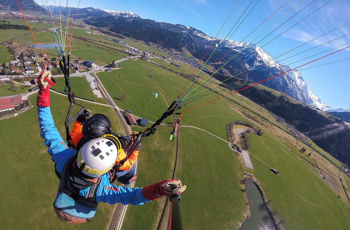 Gleitschirmtandemflug Kaprun