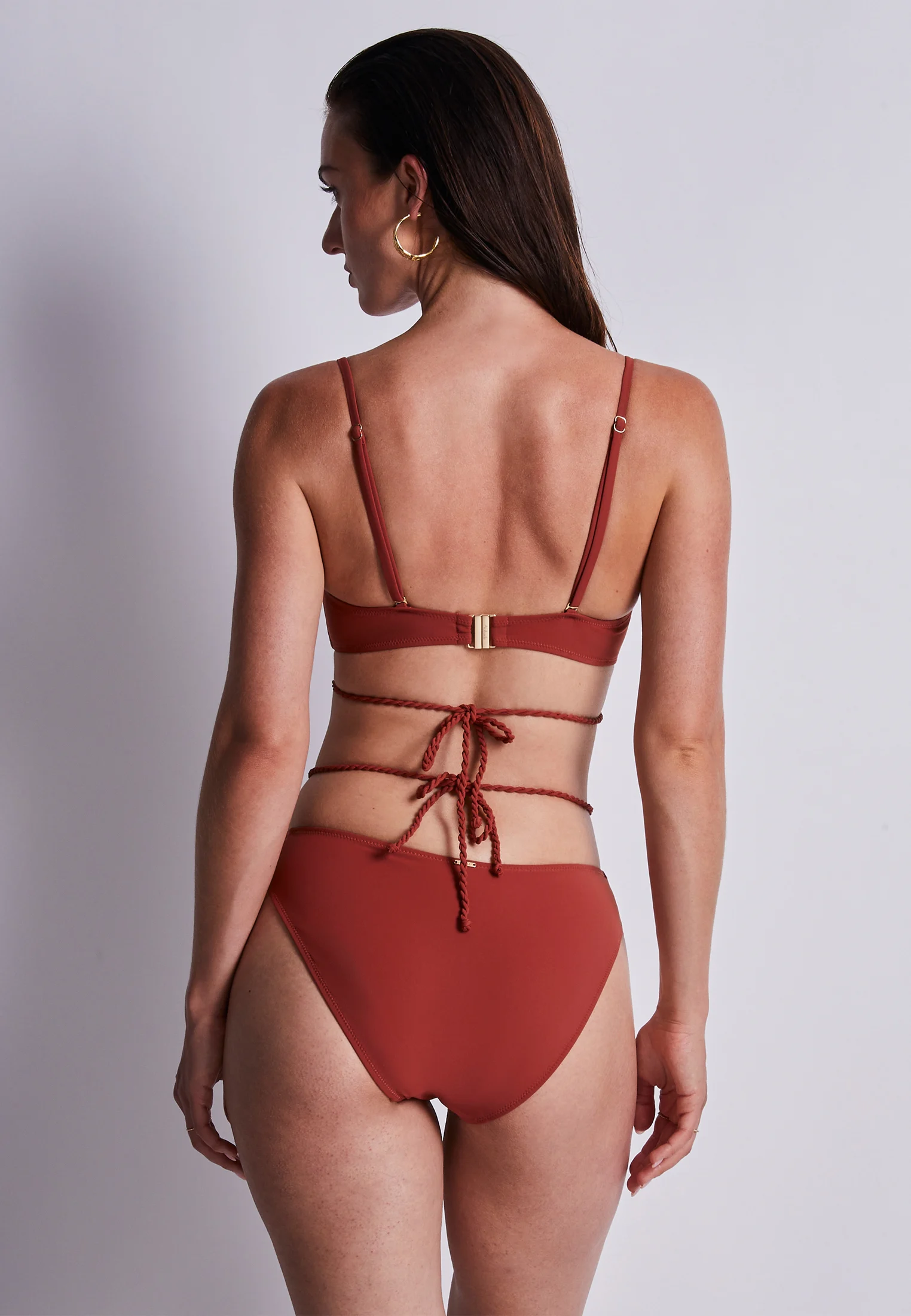 SUMMER JOURNEY - Haut de maillot de bain triangle | Rouge