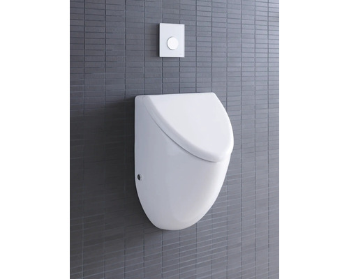 DURAVIT Fizz urinoir met coating voor deksel, wit 08233500001