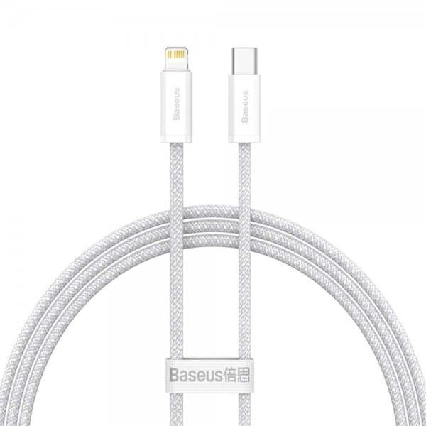 Baseus Kabel Dynamic Series USB-C till Lightning 1 m Hvid