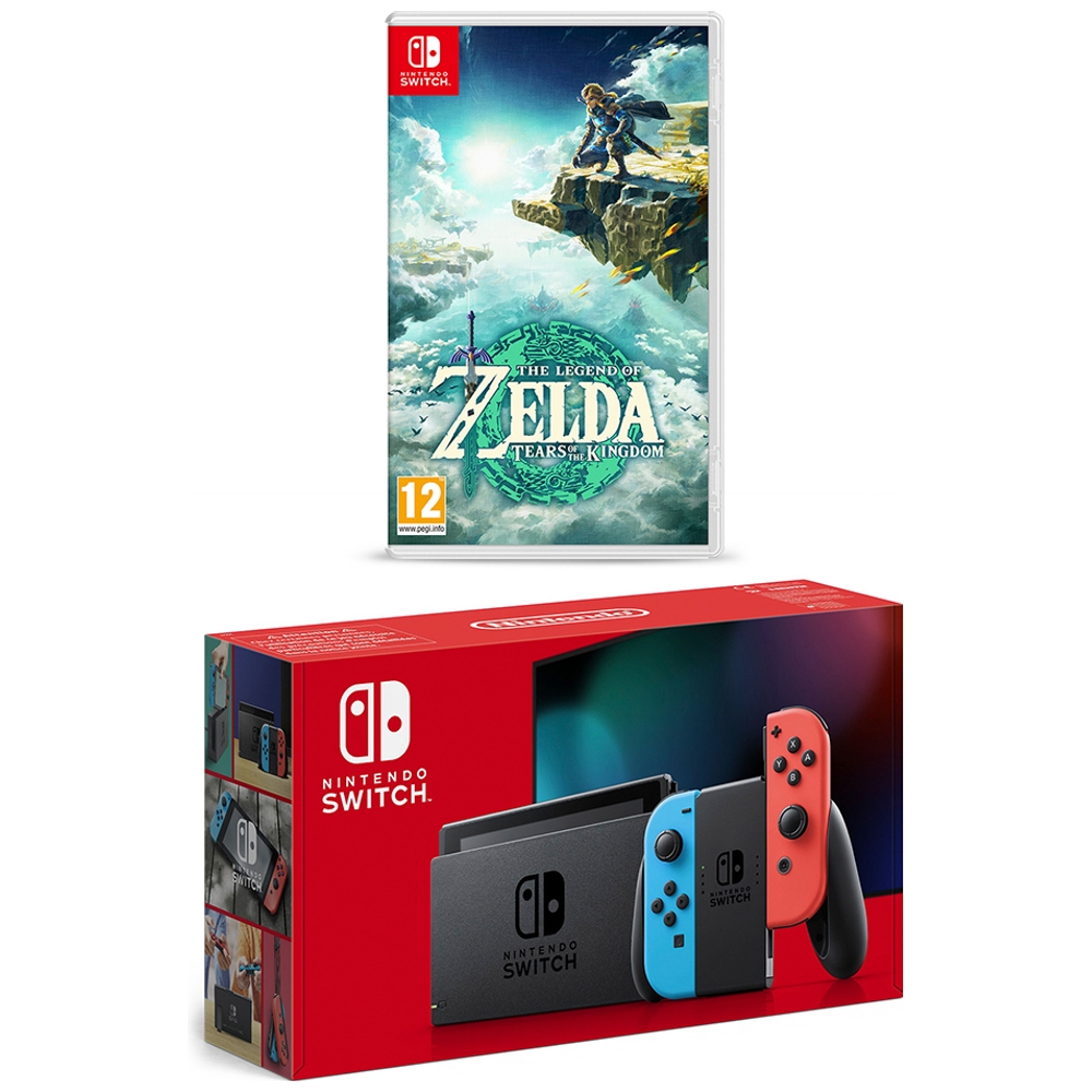 Nintendo Switch Neon & The Legend of Zelda: Tears of the Kingdom