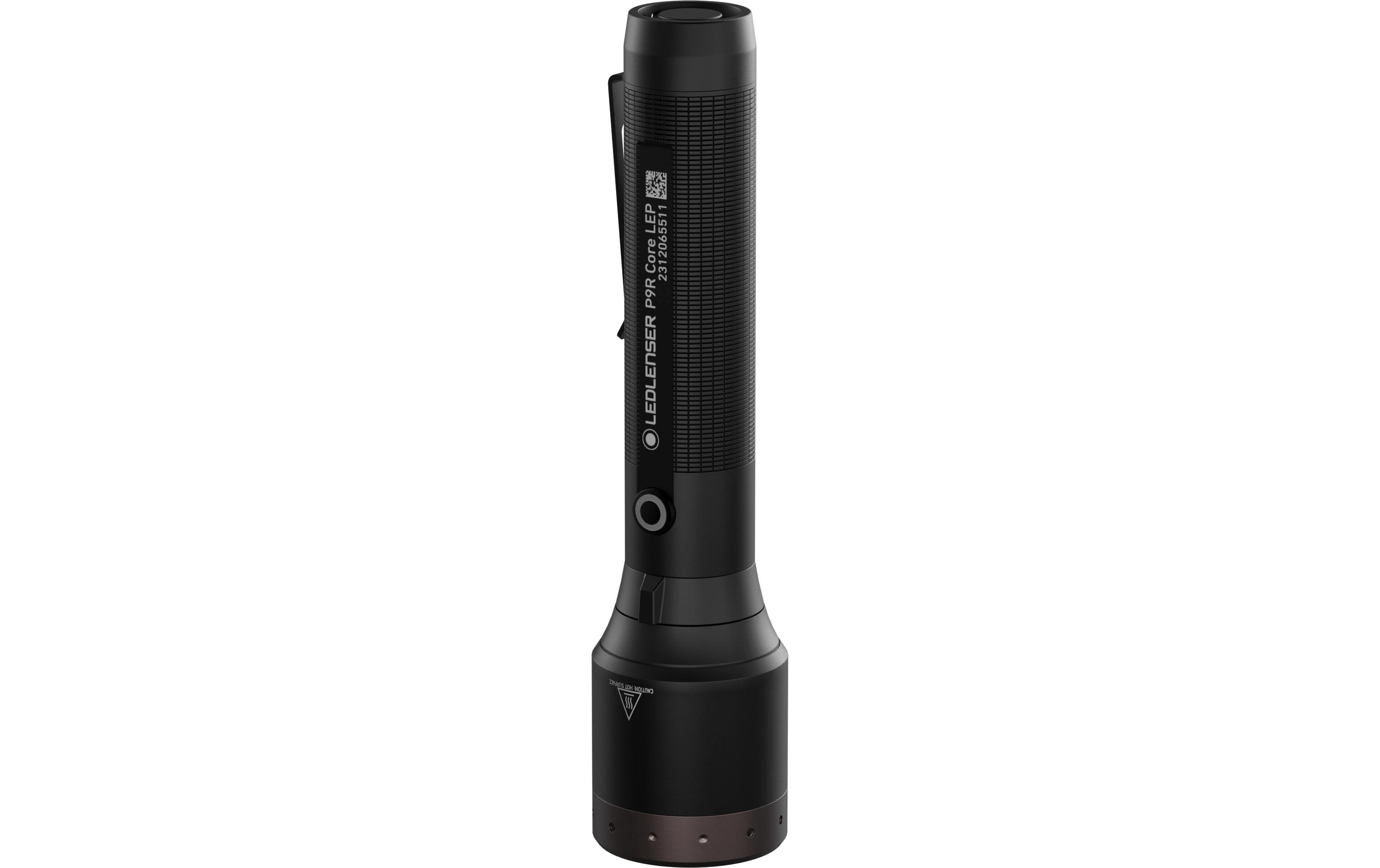 Taschenlampe P9R Core LEP Schwarz<br>LED-Taschenlampe