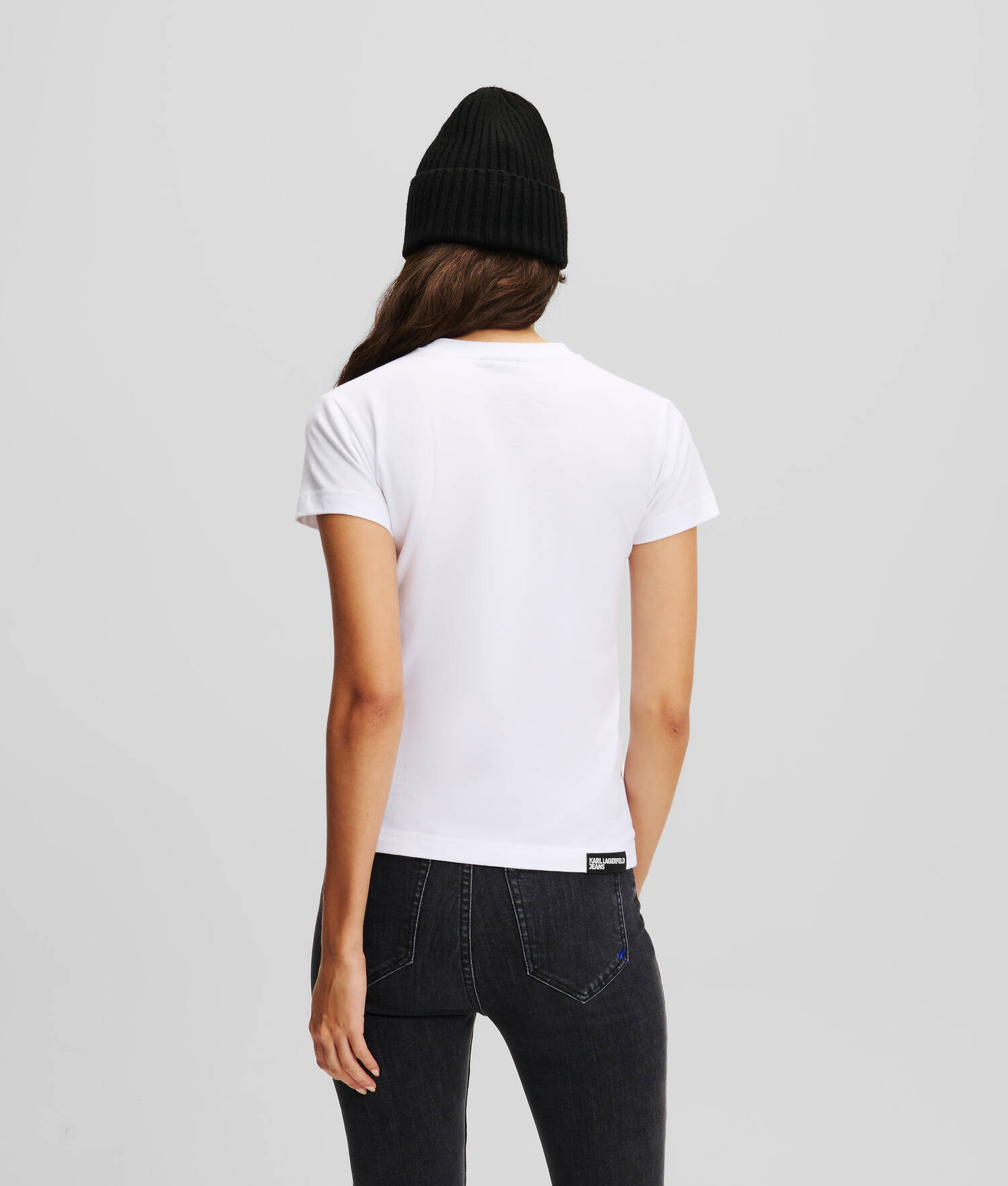 T-SHIRT AJUSTÉ AVEC LOGO KLJ