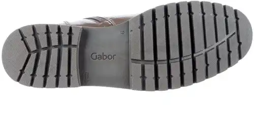 52.725.81 H Gabor bruin lak - maat 9 enkellaars bruin lak - maat 9 Calandschoen