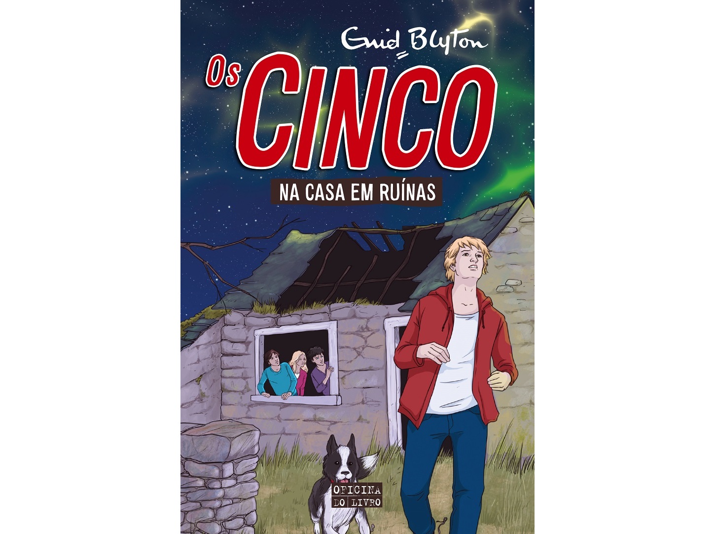 LIVRO OS CINCO N15 NA CASA EM RUINAS
