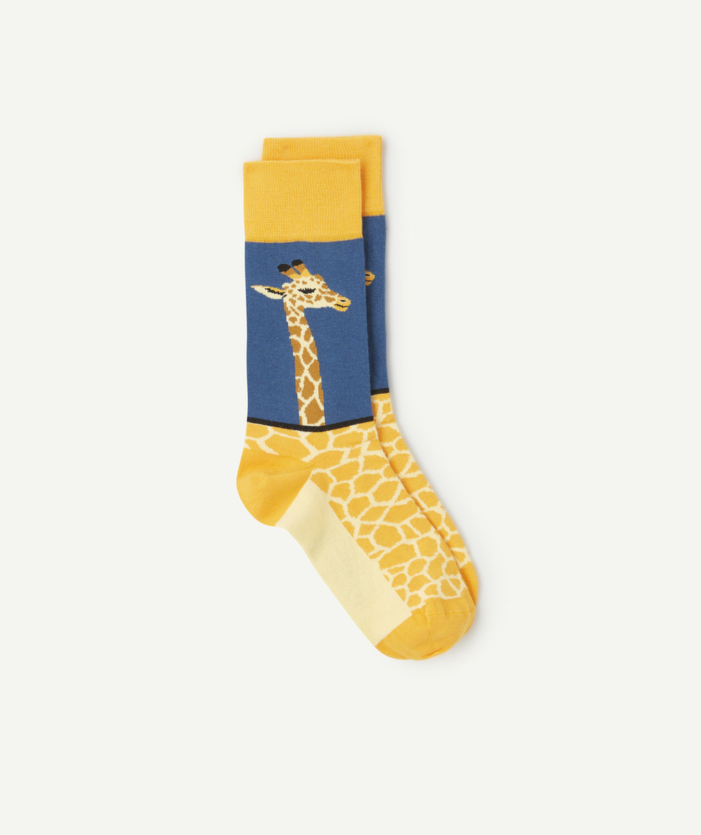 JIMMY LIONPAIRE DE CHAUSSETTES ADO GIRAFE