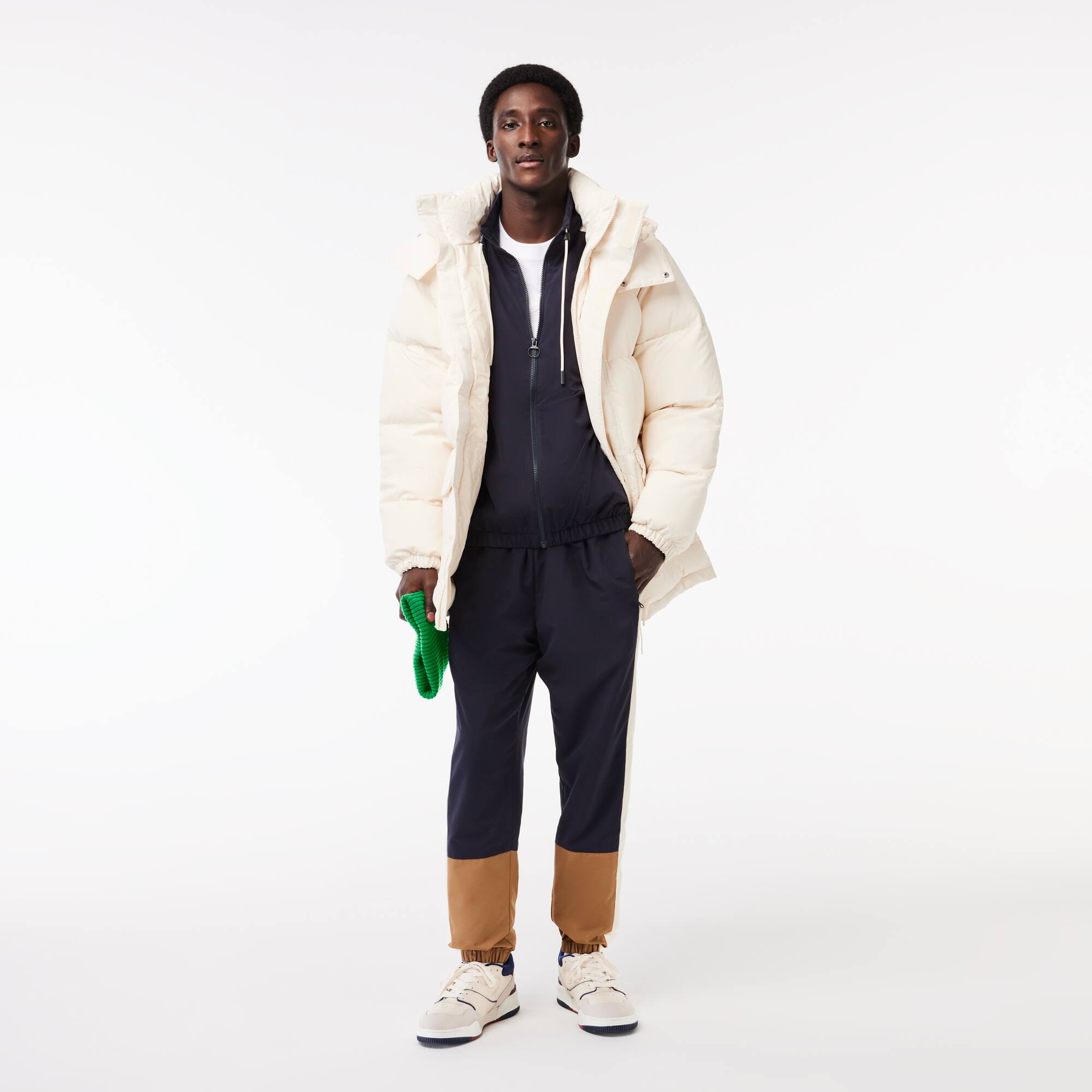 Veste zippée Sportsuit color-block déperlante Manteaux & Vestes - Bleu - Lacoste - Homme