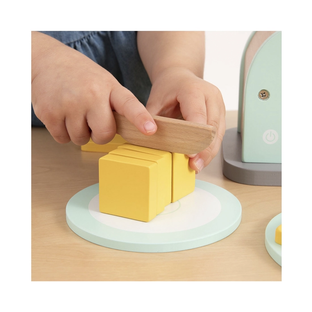 OWL & FOX Holz Toaster Set