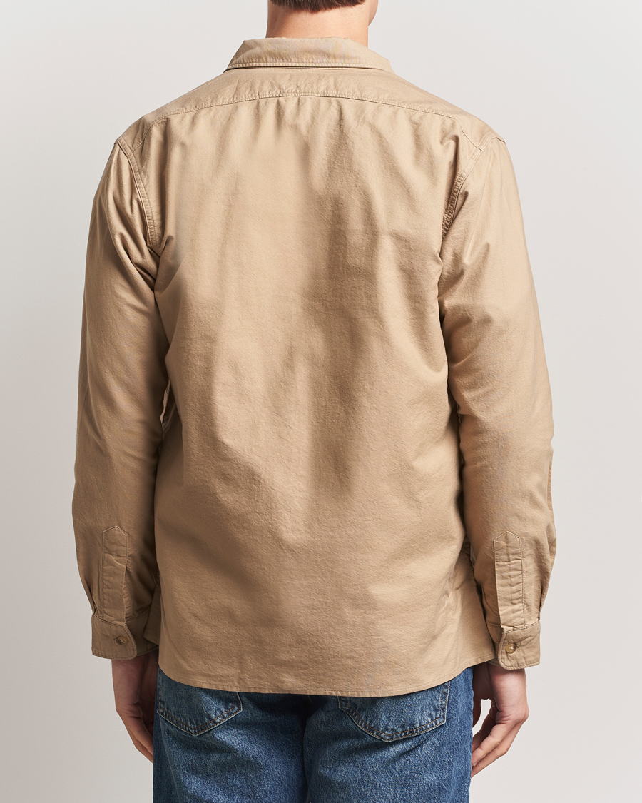 Polo Ralph Lauren Garment Dyed Oxford Overshirt Surrey Tan