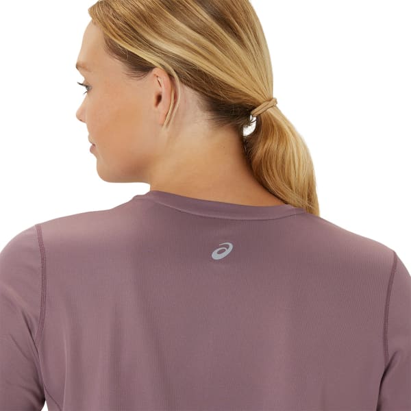 T-shirt trail ASICS FUJITRAIL LOGO LS TOP W DUSTY MAUVE