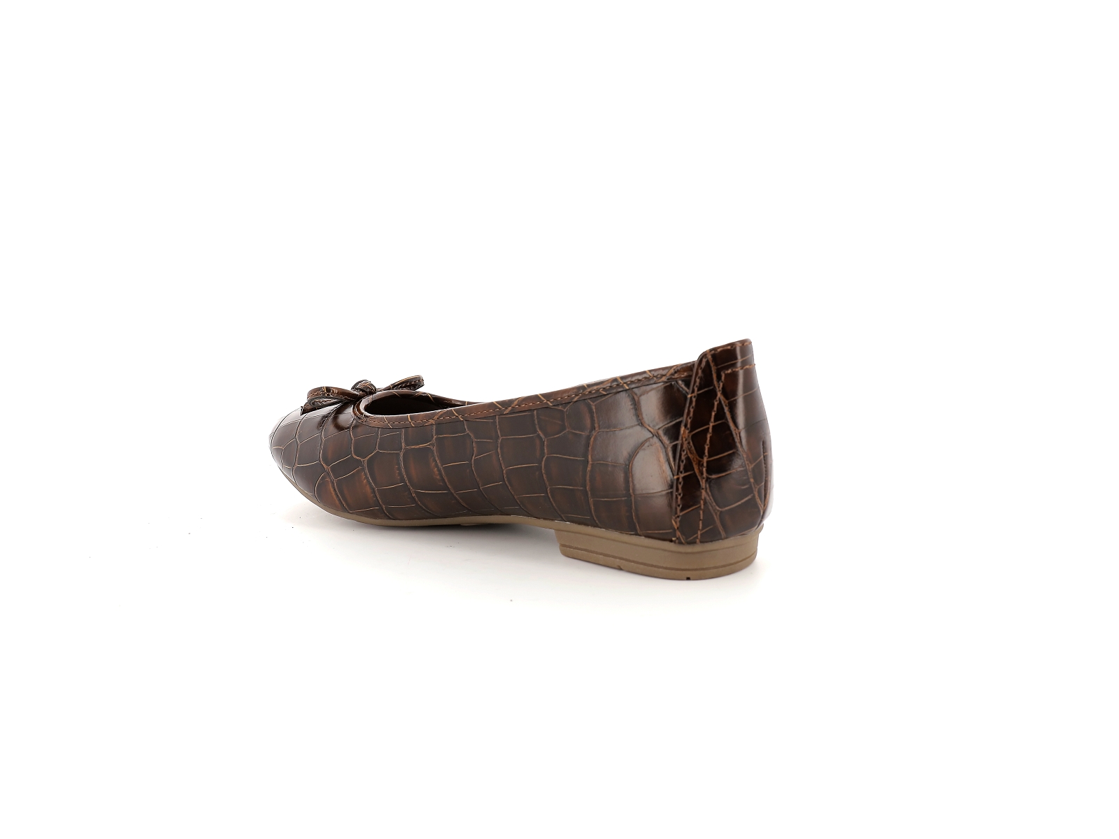 Jana  shoes-22163 Synthétique Marron Foncé