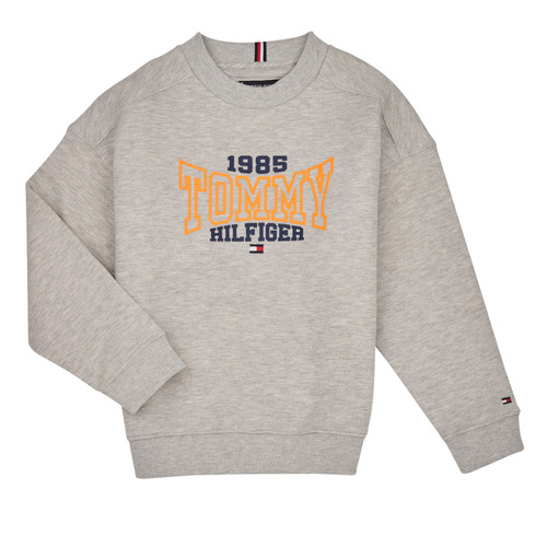 Tommy Hilfiger - TOMMY 1985 VARSITY SWEATSHIRT - Gris