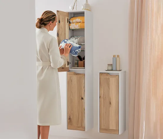 Hochschrank mit 2 Türen
