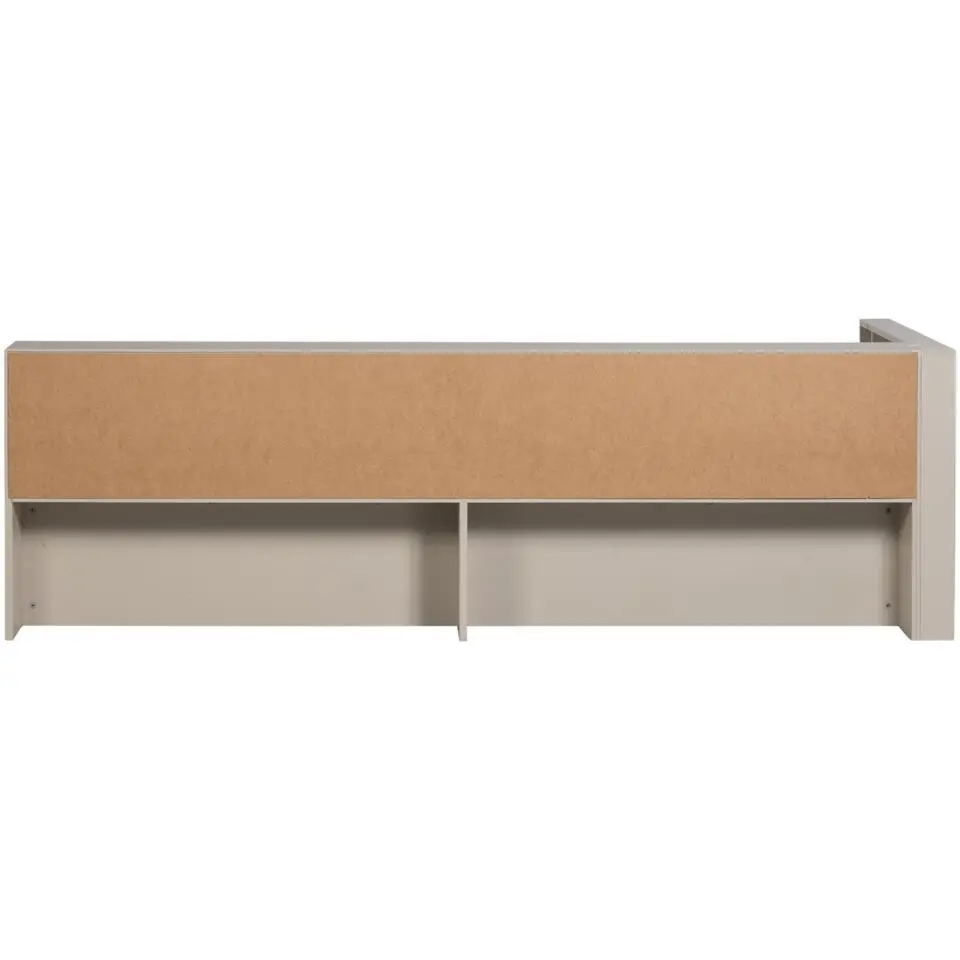 WOOOD Carter Hoekbed Links/Rechts - Grenenhout - Dust/Beige - 90x200