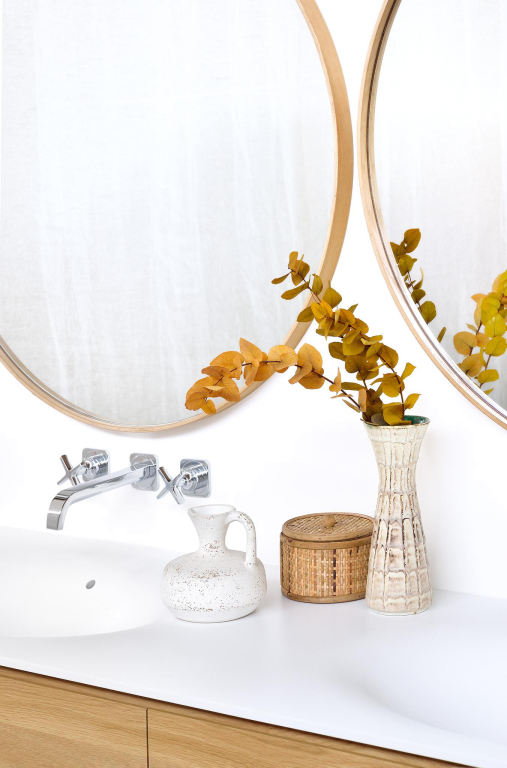 Ethnicraft Clear Layers spiegel 121 naturel eiken