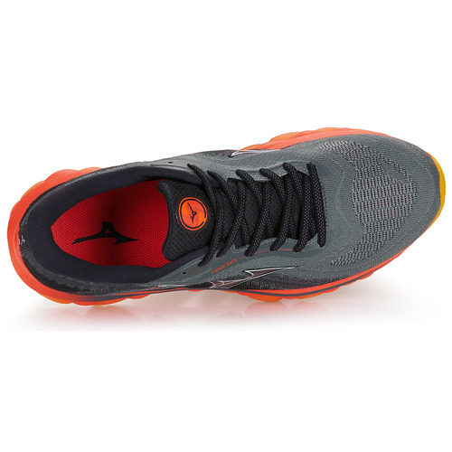 Mizuno - WAVE SKY - Gris / Orange