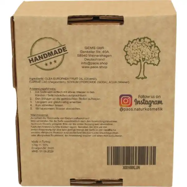 Ziegenmilchseife