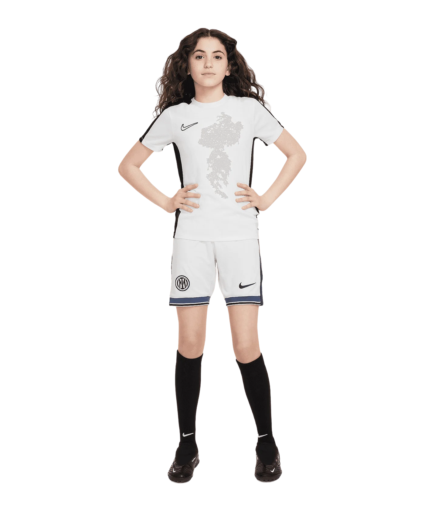 Nike Inter Mailand Short Away 2024/2025 Kids Weiss F121