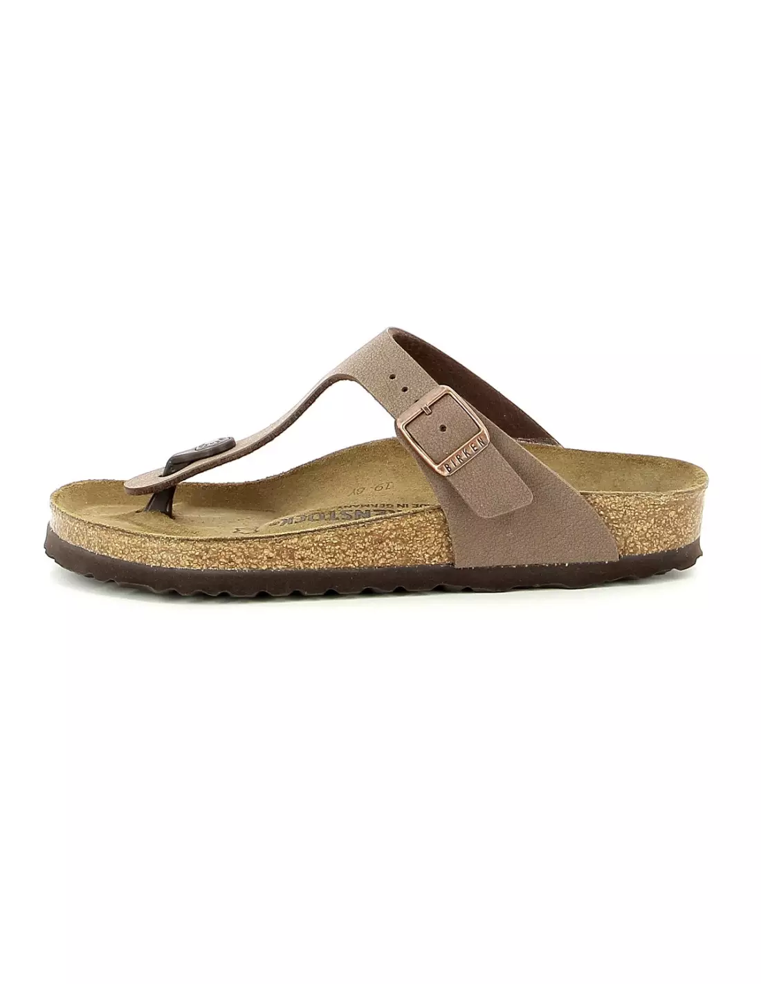 GIZEH Birko-Flor - Sandales & nu-pieds Moka