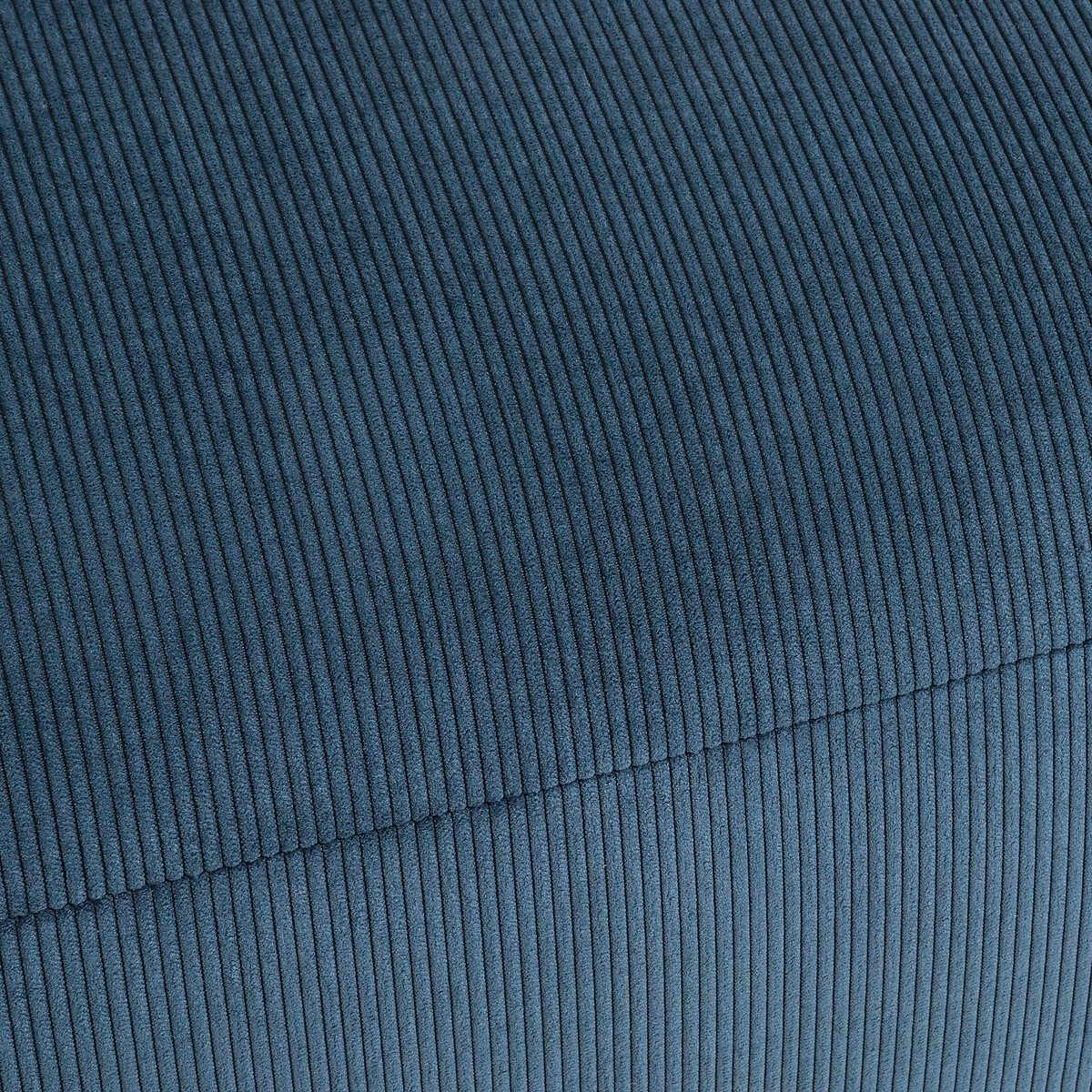 LA REDOUTE INTERIEURS<br>Sofá de canto direito, veludo cotelê, Liora