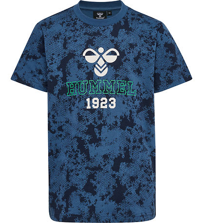 Hummel T-shirts - hmlJanno - Fähnrich Blue
