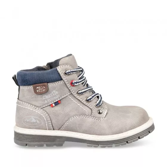 Bottines GRIS CHARLIE & FRIENDS