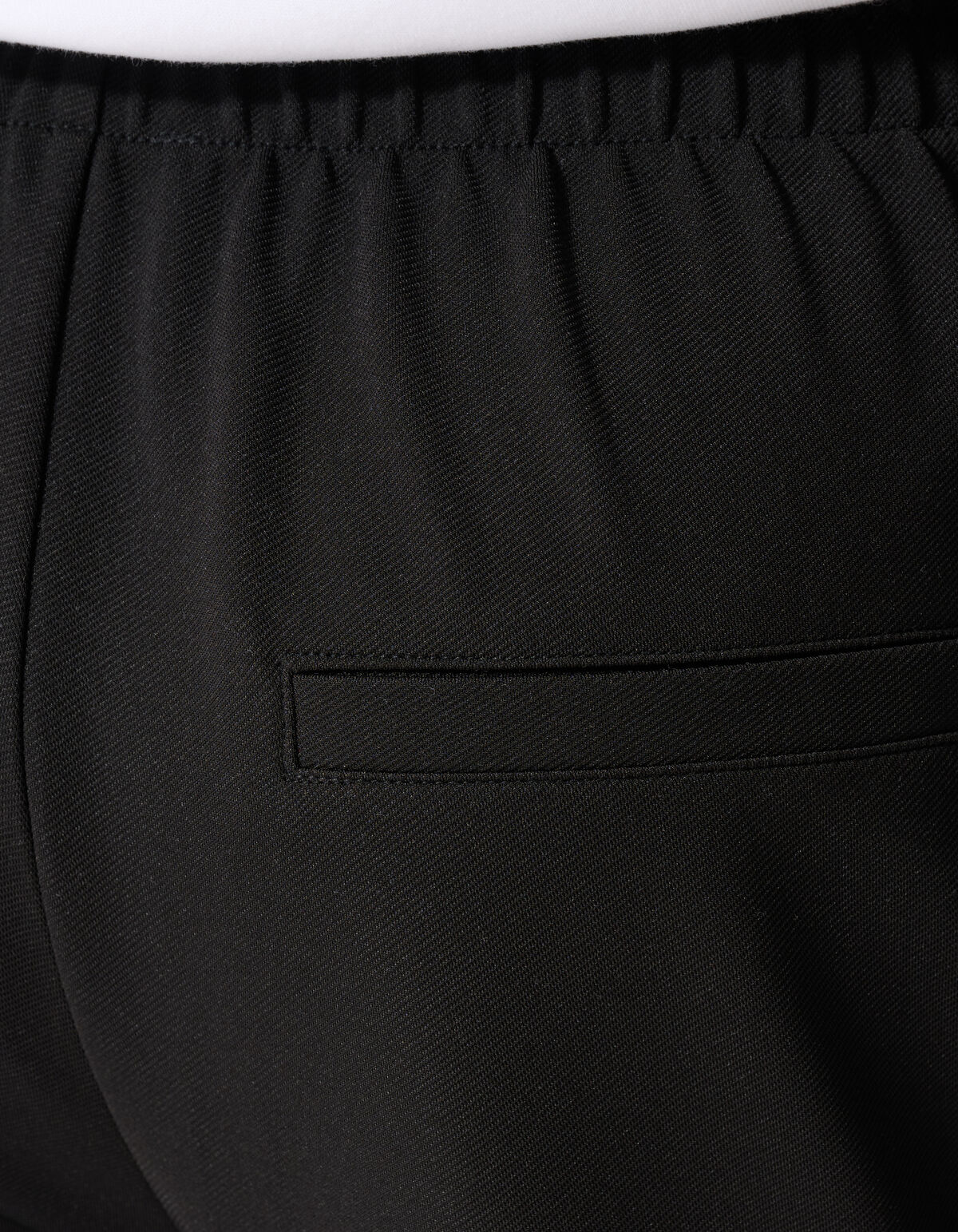 Wide Leg Broek Zwart