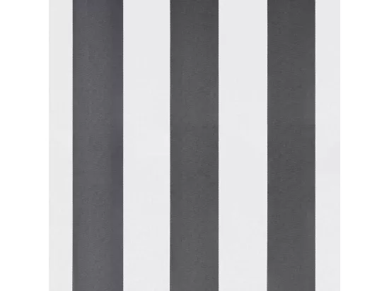 Auvent rétractable anthracite/blanc 3x2,5 m tissu et aluminium