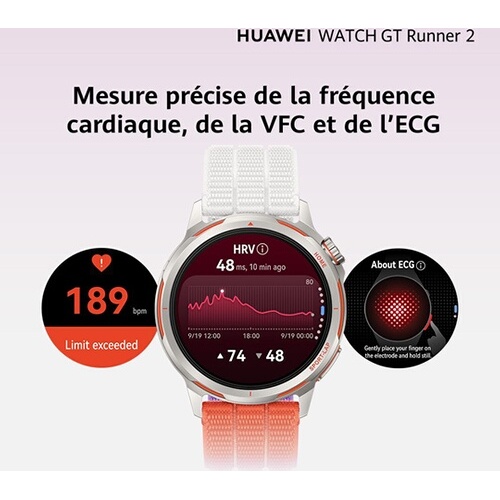 Montre connectée Huawei WATCH GT RUNNER 2 BLUE
