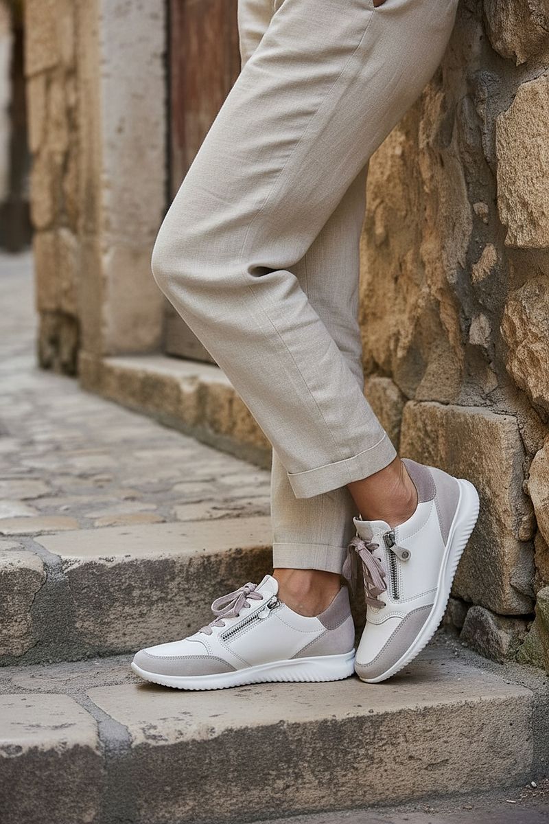 Hartjes Sneakers Wit Dames