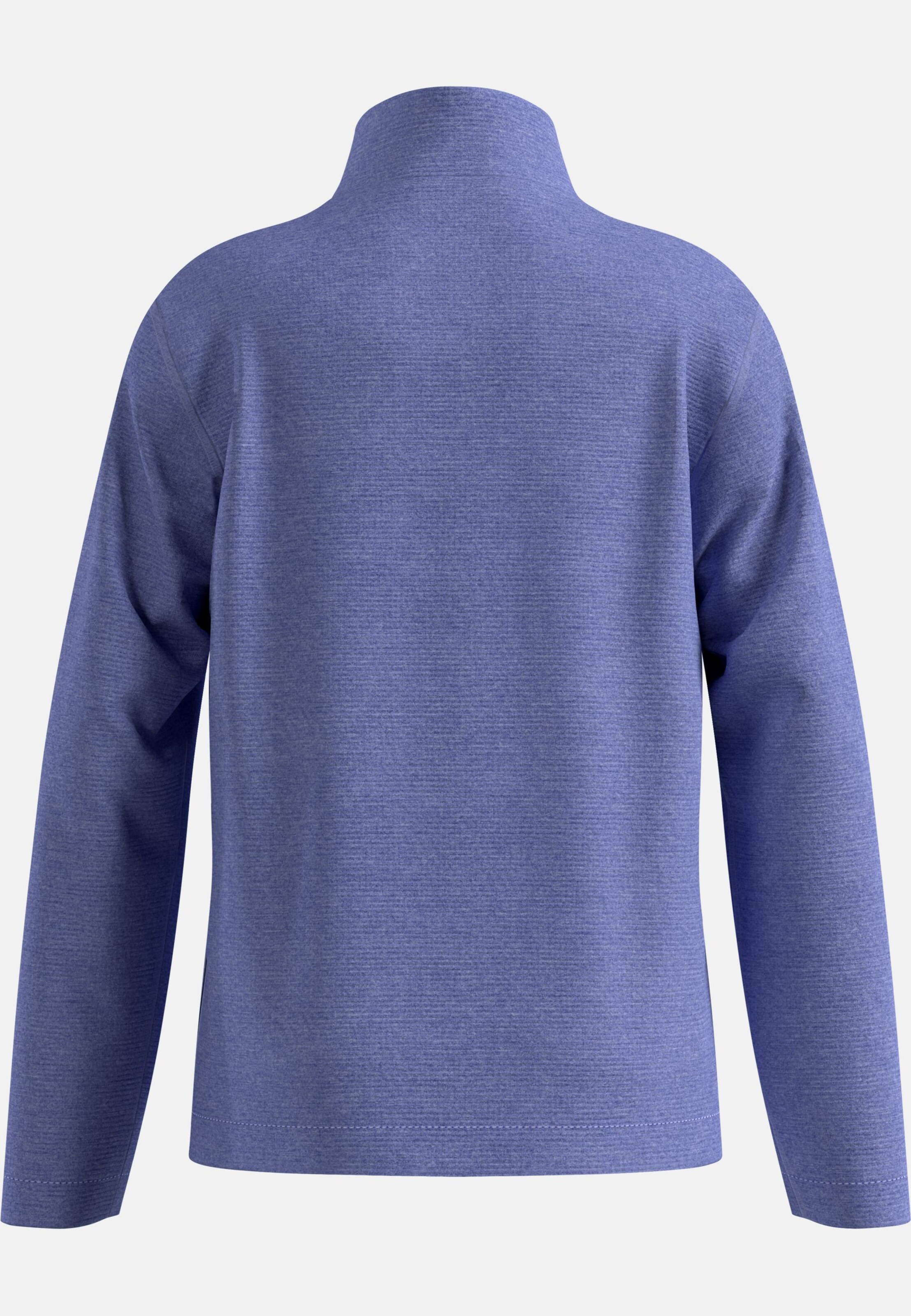 Essentials Multisport Mid Layer für Kinder aus Grid-Fleece mit Halbreissverschluss in Blue heron melange