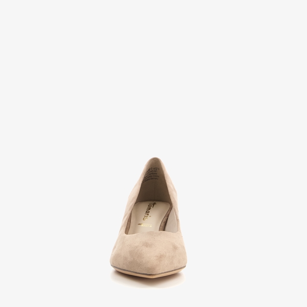 Tamaris dames pumps beige met puntneus