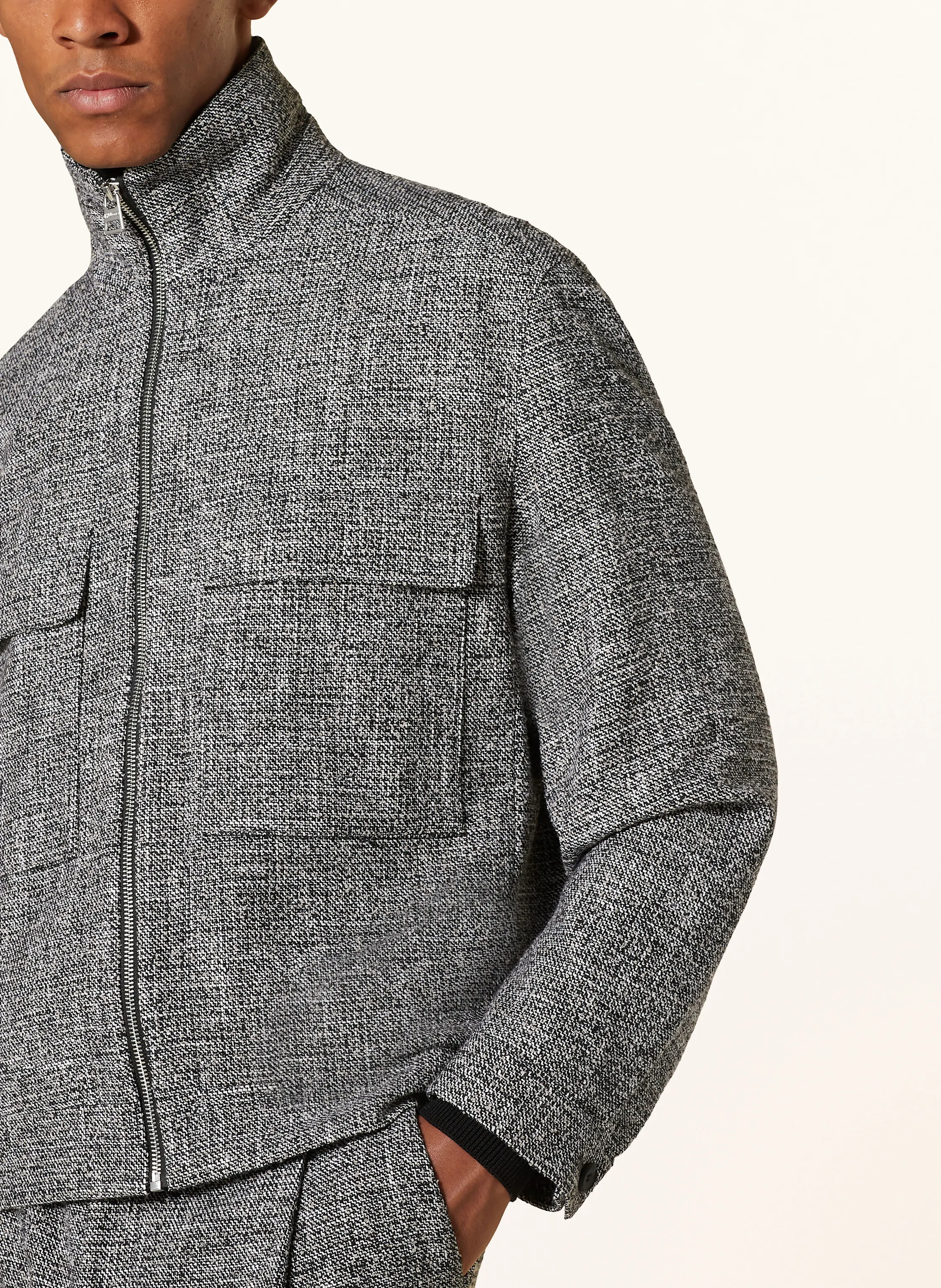 HUGO Bouclé-Jacke JULIANO244F1