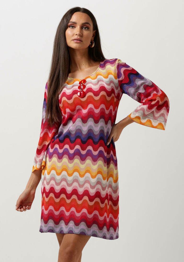 ANA ALCAZAR roze ana alcazar mini jurk tunic dress swing