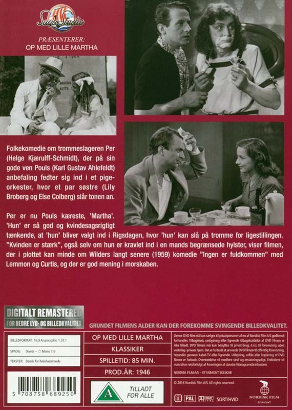 Op Med Lille Martha - DVD