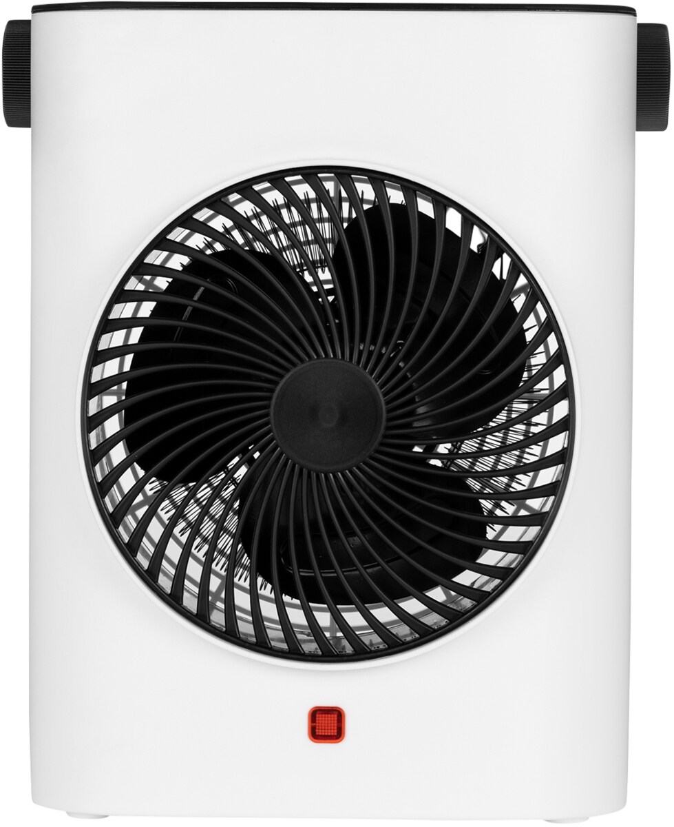 Heidenfeld Heizlüfter HL100, 1000-2000 Watt, Thermostat, Überhitzungsschutz, 25 m², PTC-Elemente