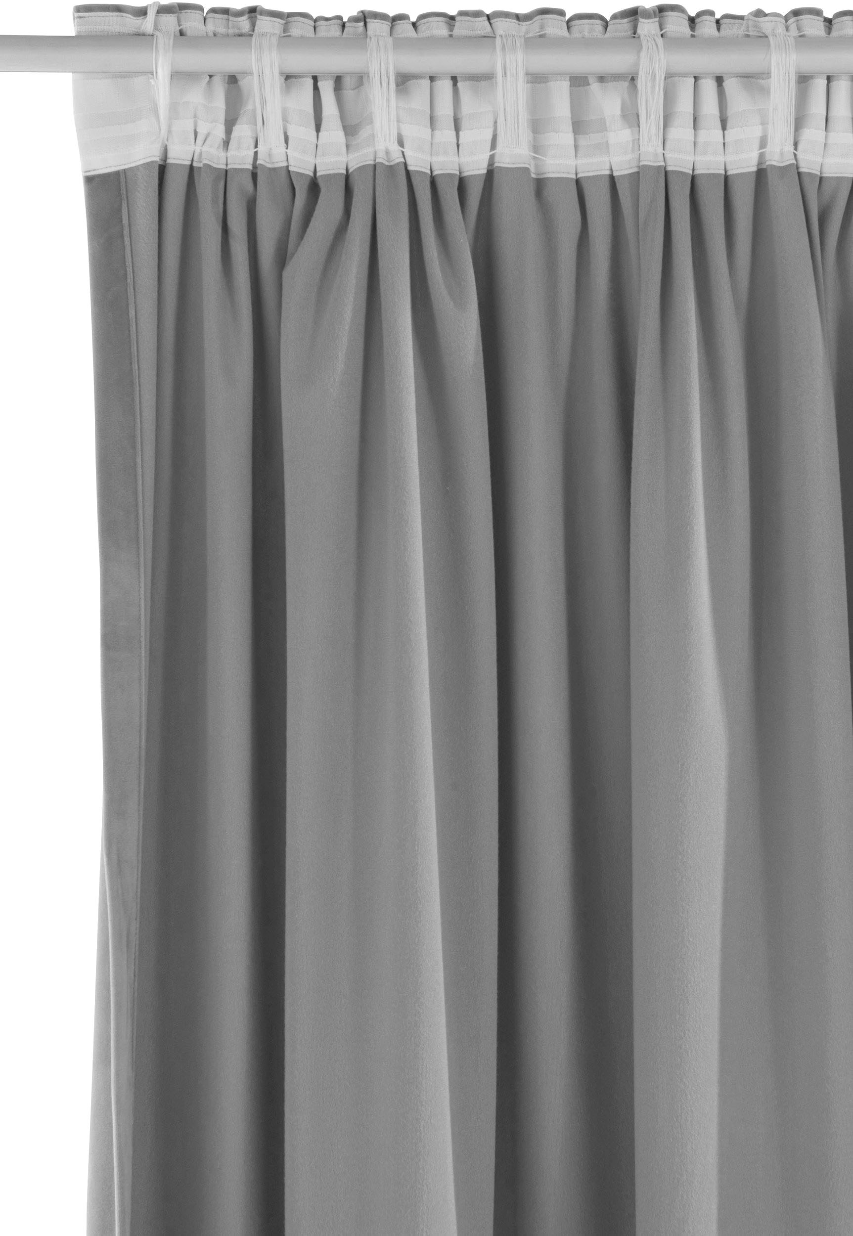 LeGer Home by Lena Gercke Vorhang »Samt Ladina« Multifunktionsband 1 Stk. tlg. blickdicht, gewebt, verschiedene Grössen, Bestseller