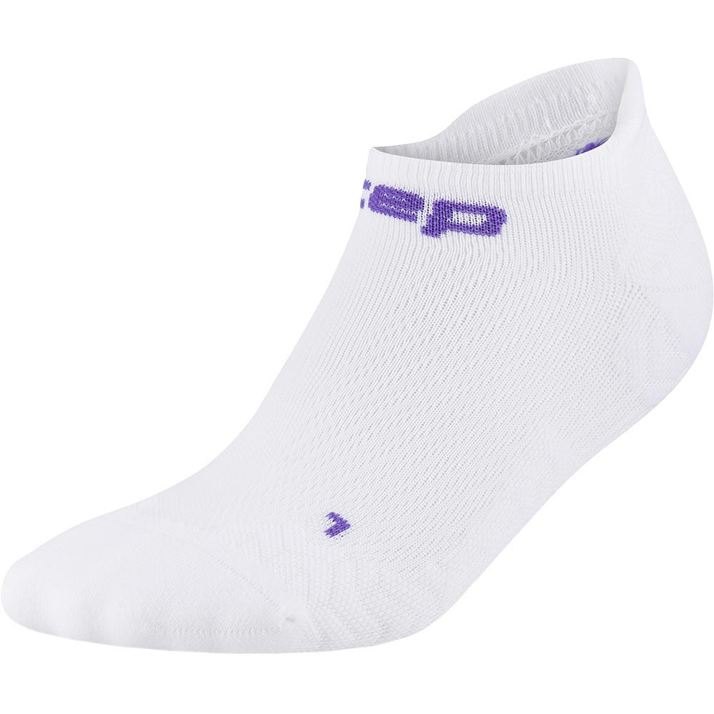 CEP Core Run Ultralight No Show Compression Socken Herren white