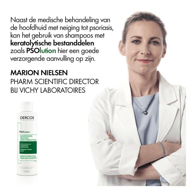 Vichy Dercos PSOlution Shampoo Gevoelige Hoofdhuid 200 ML