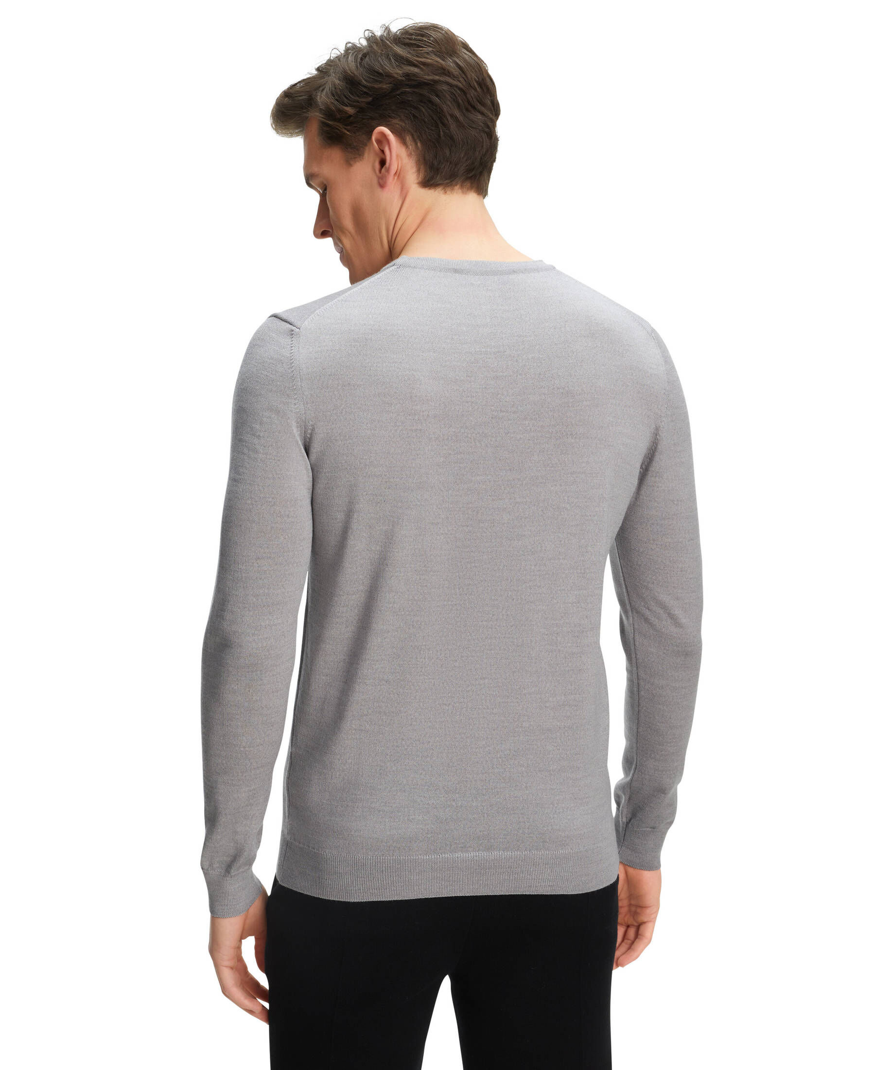 FALKE| Herren Strickpullover aus Wolle