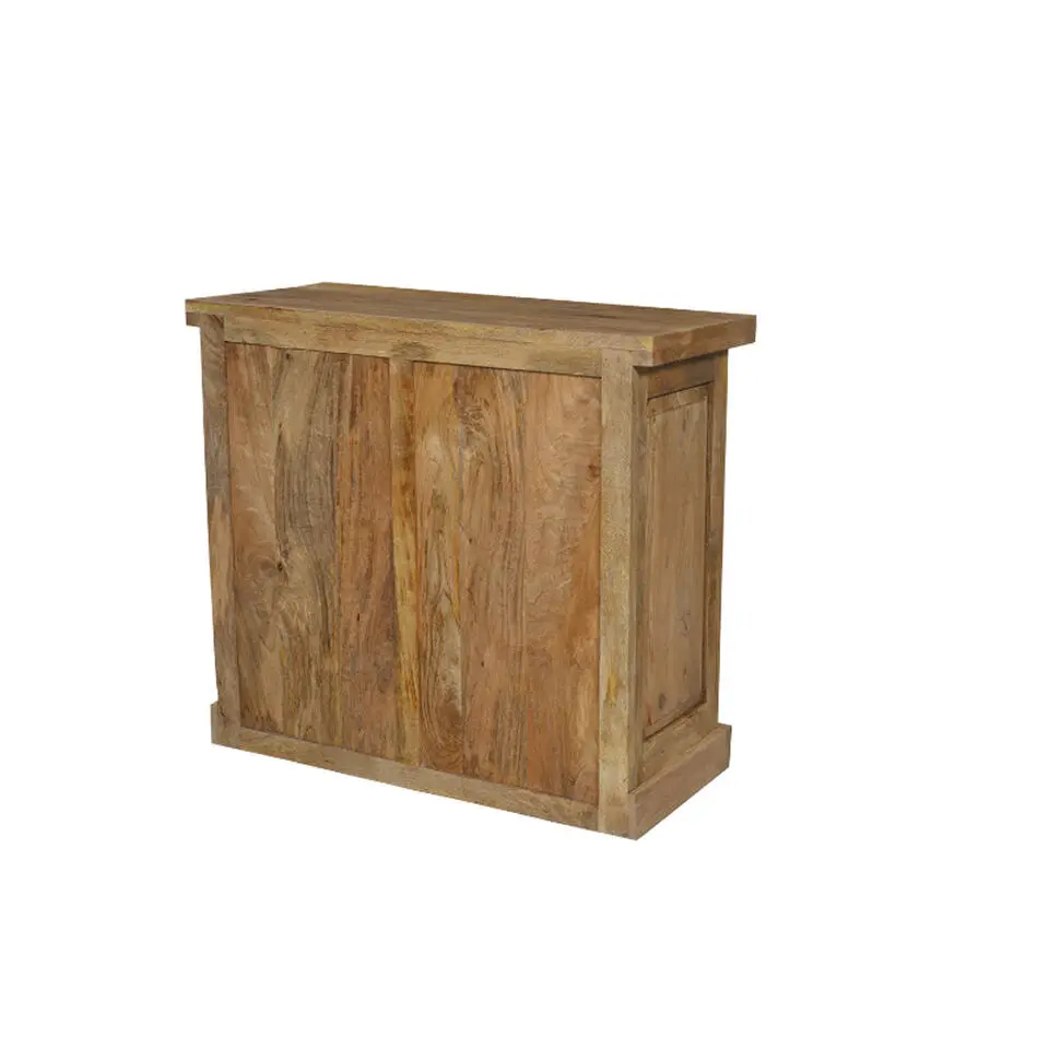 Ladekast Rechthoek Naturel Hout - 100x45x85cm - Nashville