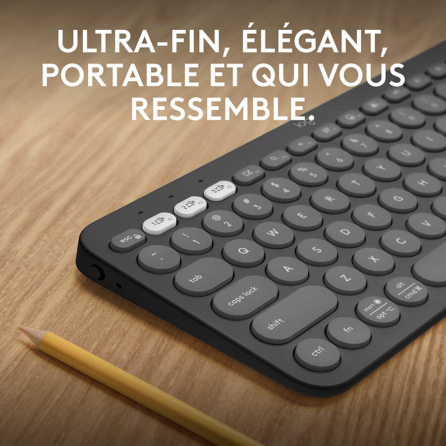 Logitech Pebble Keys 2 K380s - Graphite