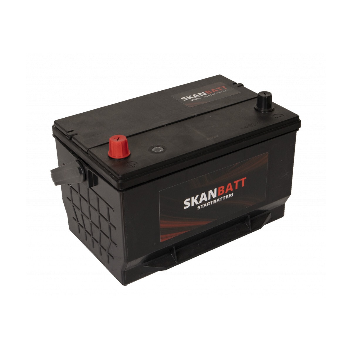 SKANBATT Startbatteri 12V 95AH 900CCA (296x187x171/191mm) +venstre